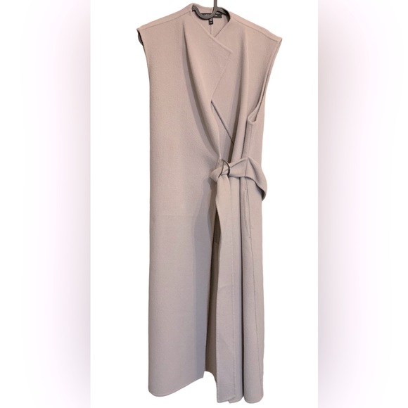 Judith and Charles Sleeveless Wool Coat - Picture 2 of 4